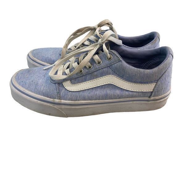 Vans Old Skool Blue Sneakers‎ Women’s size 8 - Picture 1 of 8